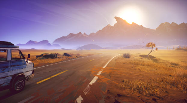 Road 96 Game Wallpaper 6880x1440 Resolution