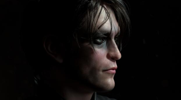 Robert Pattinson Batman 3D Model Wallpaper 1080x2246 Resolution