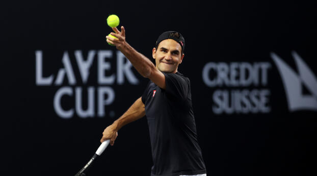 Roger Federer 4k Legend 2022 Wallpaper 3840x240 Resolution