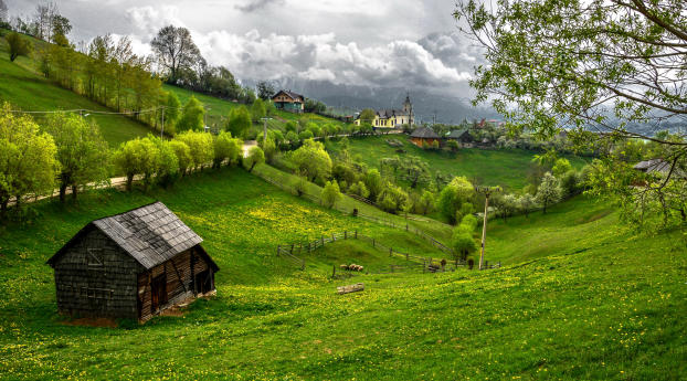 romania, transylvania, mountains Wallpaper 1280x1024 Resolution