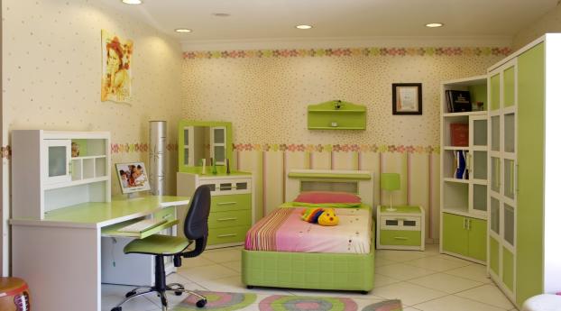 room, style, children Wallpaper