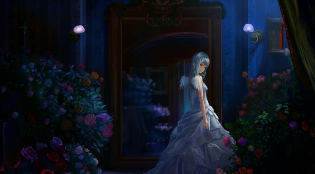rozen maiden, suigintou, girl Wallpaper 1080x2280 Resolution