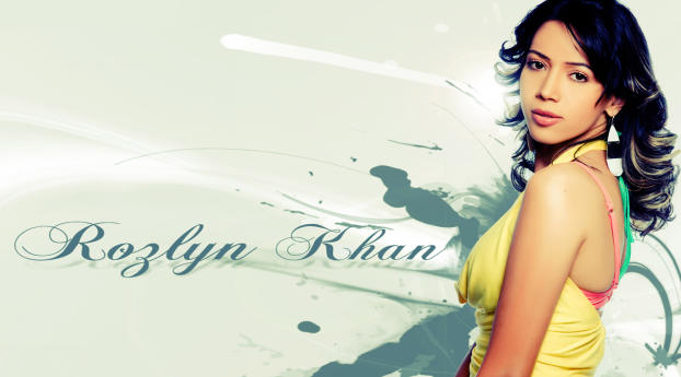 Rozlyn Khan Glamorous HD Wallpaper Wallpaper