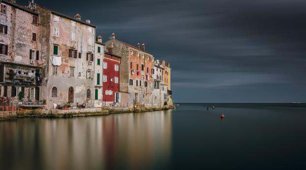 Sailing Along Istrian Coast Rovinj, Adriatic Sea, Istria, Croatia Wallpaper