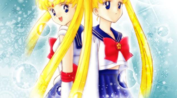 sailor moon, girl, blonde Wallpaper