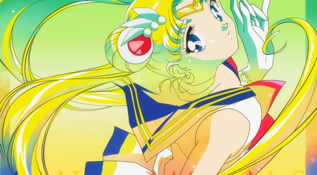 sailor moon tsukino usagi, girl, blonde Wallpaper 640x960 Resolution