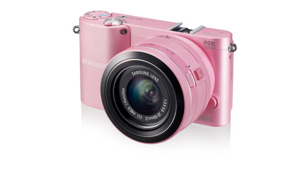 samsung nx1000, camera, pink Wallpaper 2560x1600 Resolution
