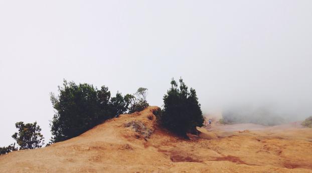 sand, stones, hill Wallpaper 640x960 Resolution