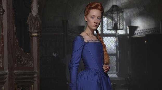 Saoirse Ronan as Mary in Mary Queen of Scots Wallpaper 1080x2270 Resolution