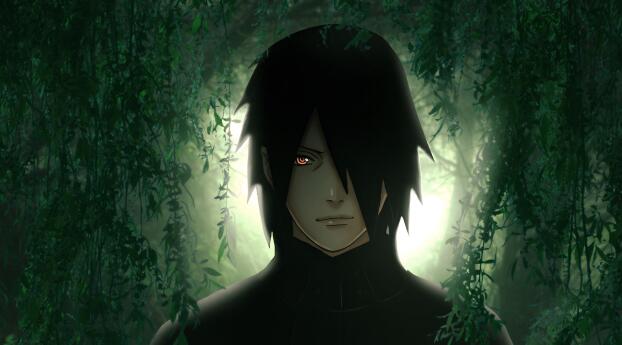 Sasuke Uchiha HD Naruto 4k Art Wallpaper 1080x2460 Resolution