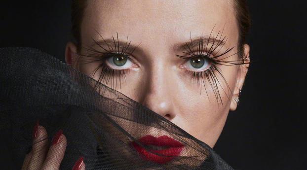Scarlett Johansson Black Widow Photoshoot Wallpaper 480x854 Resolution