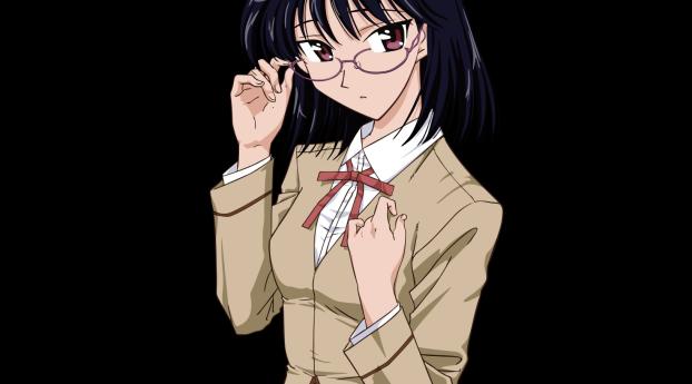 school rumble, tsukamoto yakumo, girl Wallpaper 1125x2436 Resolution