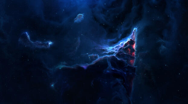 Sci Fi Nebula 4k Wallpaper 1080x1920 Resolution