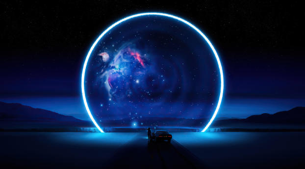 320x240 Sci-Fi Portal Apple Iphone,iPod Touch,Galaxy Ace Wallpaper, HD  Artist 4K Wallpapers, Images, Photos and Background - Wallpapers Den