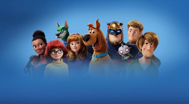 Scoob Movie Characters Wallpaper 1080x2246 Resolution