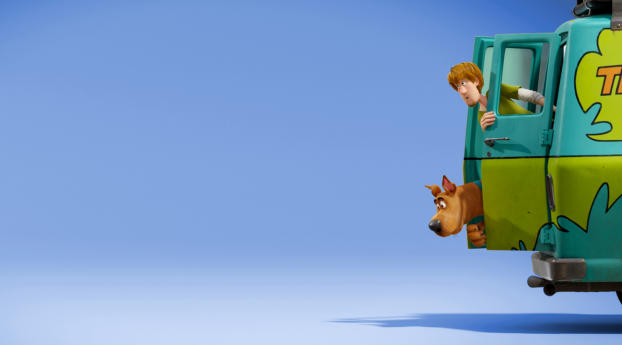 Scooby-Doo and Shaggy Rogers Wallpaper 1440x2880 Resolution