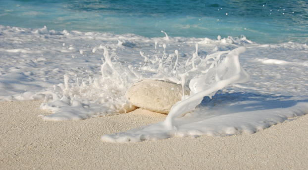 sea, ocean, sand Wallpaper 2560x1700 Resolution