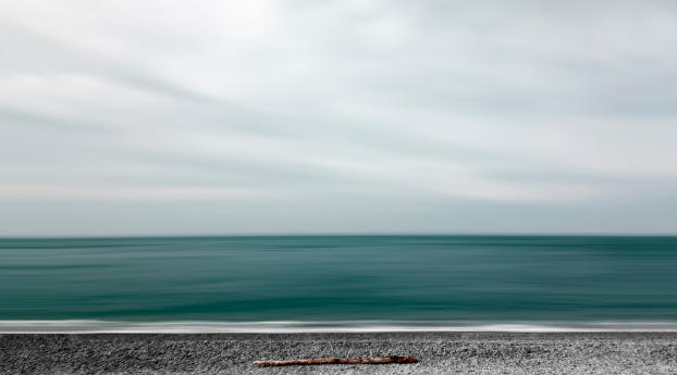 sea, shore, minimalism Wallpaper 2560x1080 Resolution