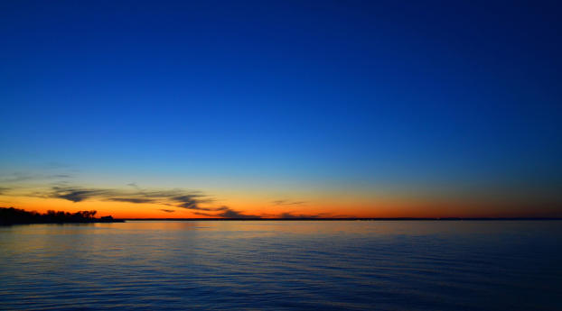 sea, sunset, skyline Wallpaper 720x1280 Resolution