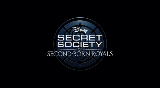 Secret Society of Second Born Royals Logo Wallpaper 1080x2232 Resolution