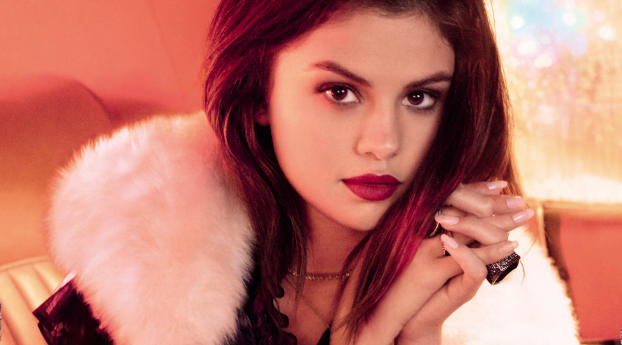 Selena Gomez COACH X 2017 Wallpaper