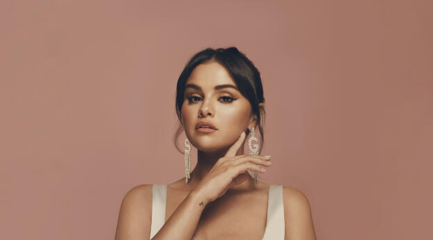 Selena Gomez for Rare Beauty Wallpaper 480x800 Resolution