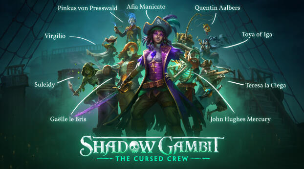 Shadow Gambit The Cursed Crew 4k Gaming Poster Wallpaper 480x854 Resolution