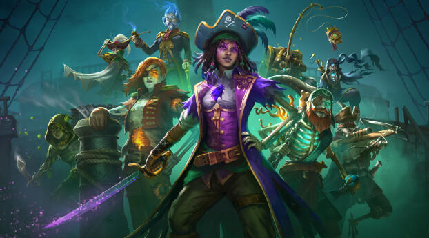 Shadow Gambit The Cursed Crew 4k Gaming Wallpaper 1360x768 Resolution