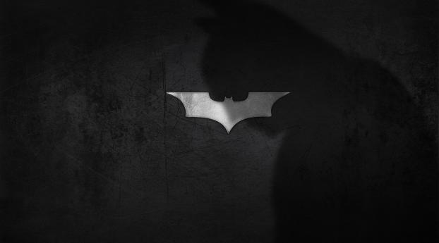 shadow, logo, batman Wallpaper