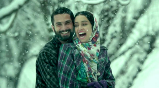 Shahid And Shraddha In Haider Wallpapers Wallpaper 1280x2120 Resolution