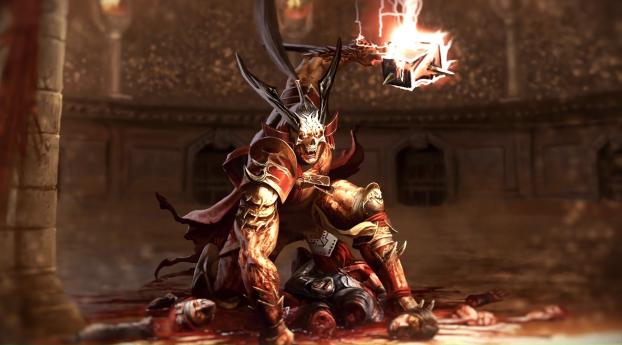 Shao Kahn Warrior Mortal Kombat 11 Wallpaper 1668x2228 Resolution