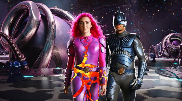 Sharkboy And Lavagirl We Can Be Heroes Wallpaper 2316x1080 Resolution