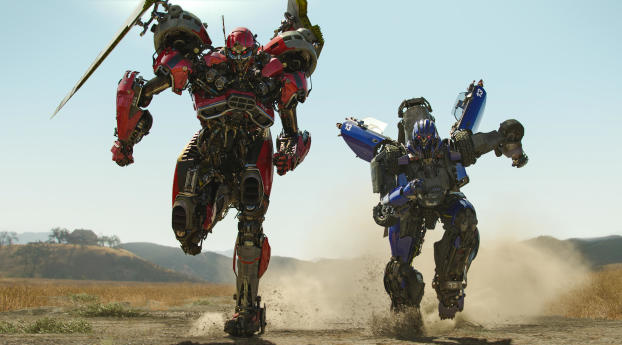 Shatter and Dropkick in Bumblebee Movie Wallpaper 1080x224 Resolution
