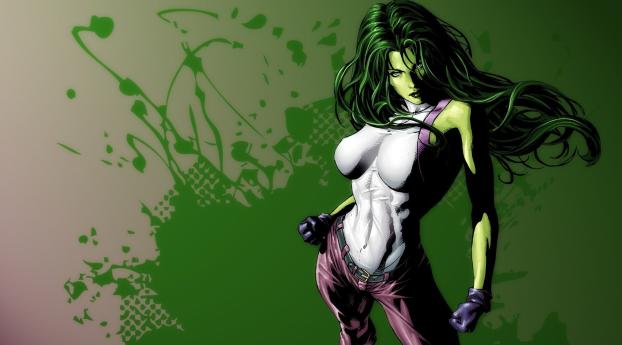 She-Hulk 2020 Wallpaper 1440x2960 Resolution