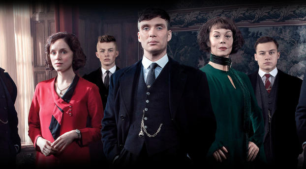 Shelby Family Peaky Blinders Wallpaper 2860x1080 Resolution