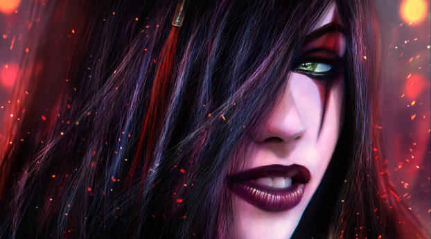 sinister blade, league of legends, woman Wallpaper 800x1280 Resolution