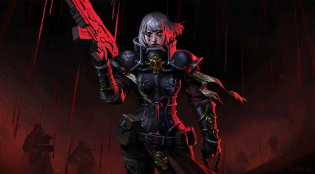 Sisters of Battle Warhammer Wallpaper