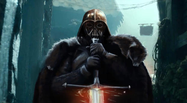 Sith Lord Darth Vader Wallpaper 1082x2042 Resolution