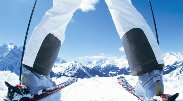 skier, skiing, sport Wallpaper 2560x1440 Resolution