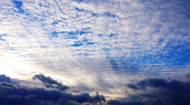sky, clouds, evening Wallpaper 1400x900 Resolution