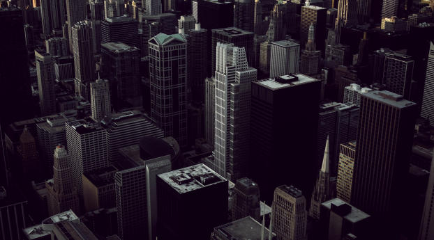 skyscrapers, chicago, usa Wallpaper 480x854 Resolution