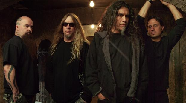 slayer, band, tattoo Wallpaper 1366x768 Resolution