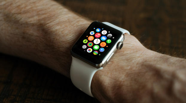 smartwatch, apple, wristwatch Wallpaper 2560x1700 Resolution