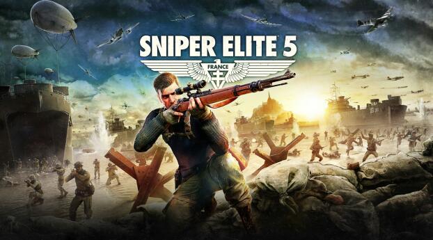 Sniper Elite 5 Gaming Wallpaper 680x750 Resolution