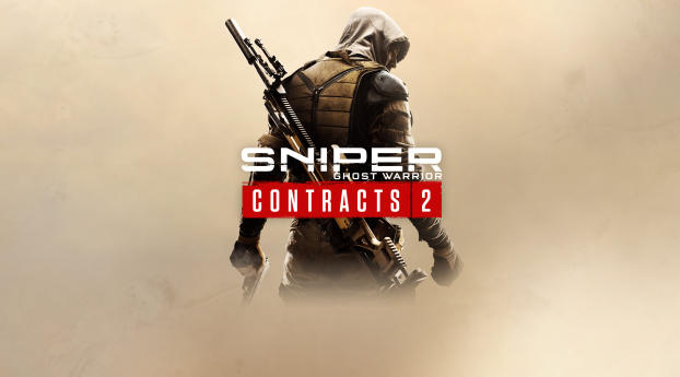 Sniper Ghost Warrior Contracts 2 Poster Wallpaper 1366x786 Resolution
