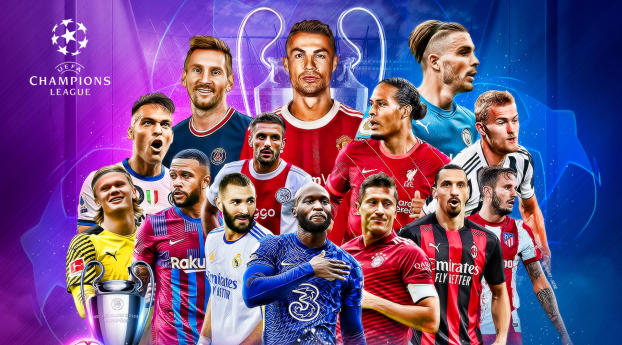 Soccer Players 2021 UEFA Wallpaper 1360x768 Resolution