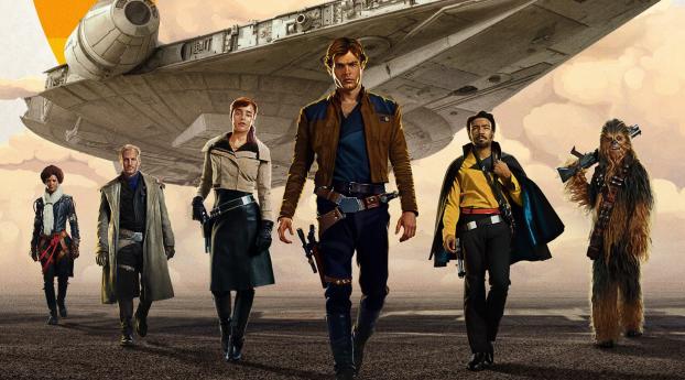 Solo A Star Wars Story Movie Wallpaper 1080x2240 Resolution