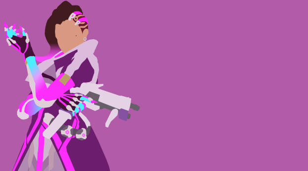 Sombra From Overwatch Wallpaper 1440x2960 Resolution
