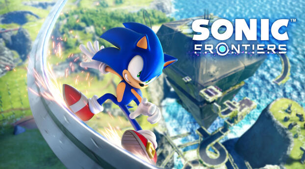 Sonic Frontiers Gaming HD Wallpaper 3840x2400 Resolution