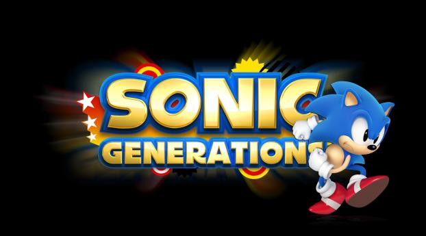 sonic generations, name, font Wallpaper 2560x1024 Resolution